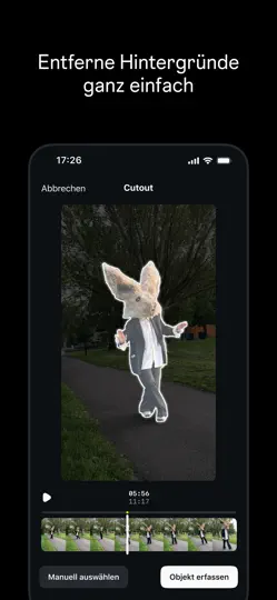 Screenshot von Edits: Videobearbeitung auf dem iPhone 4