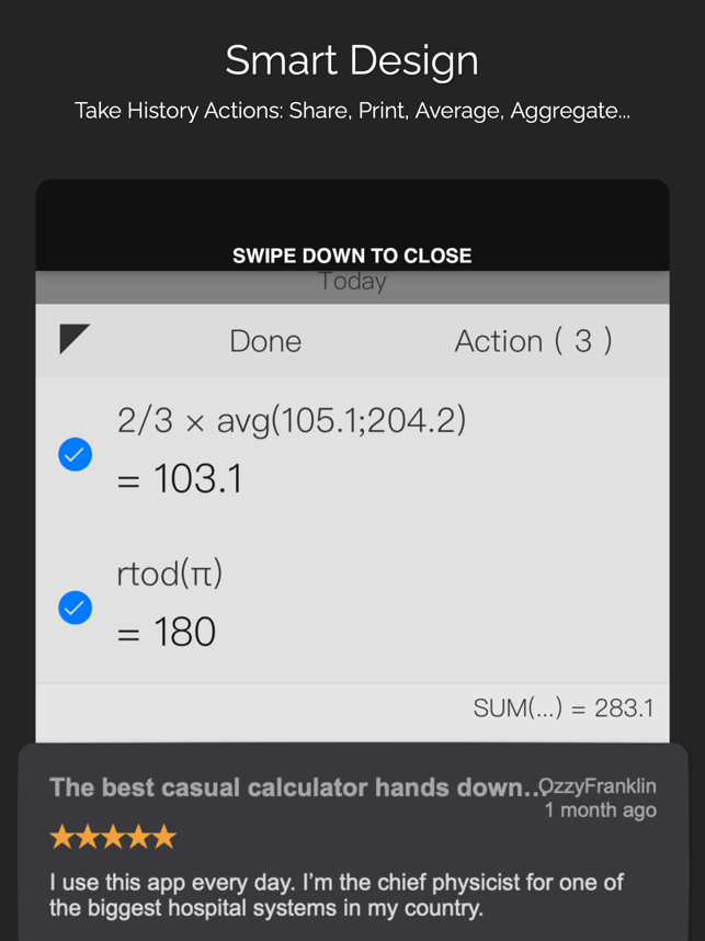 ‎CALC Smart Calculator ± Screenshot