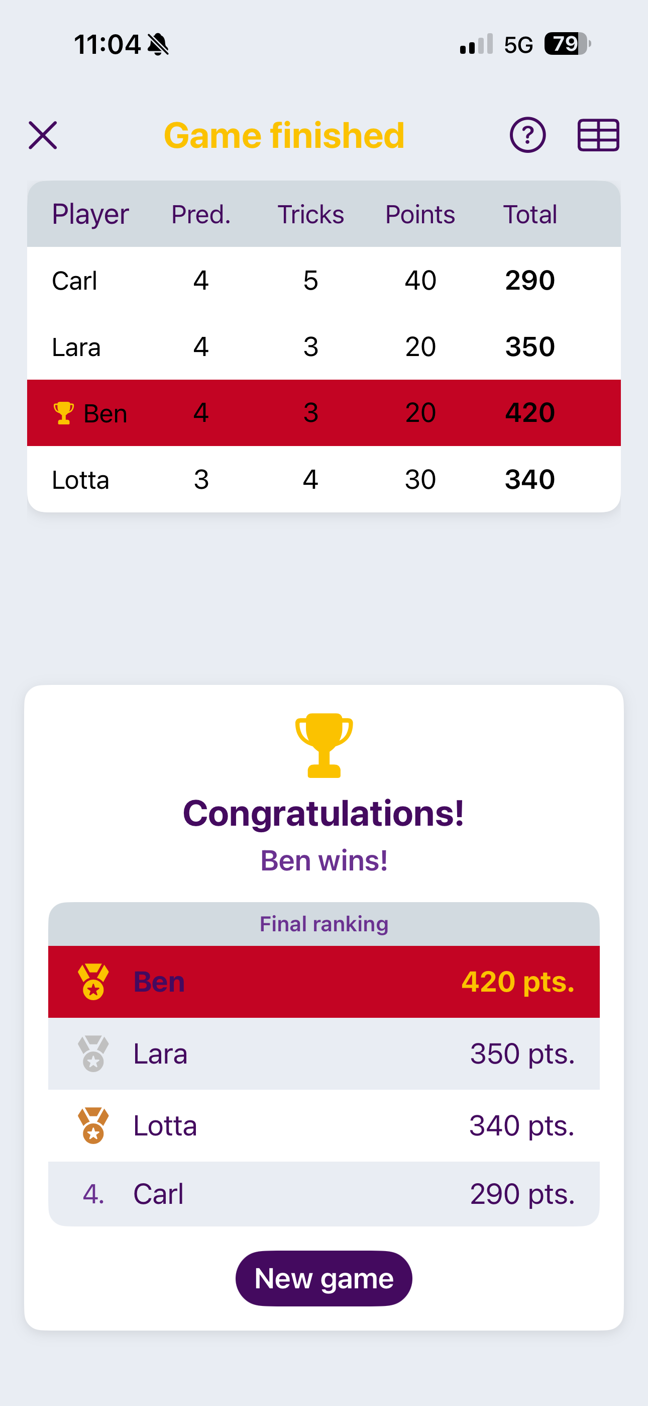 Wizard-Score screenshot 4