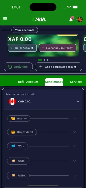MdA - Money Transfer screenshot 4