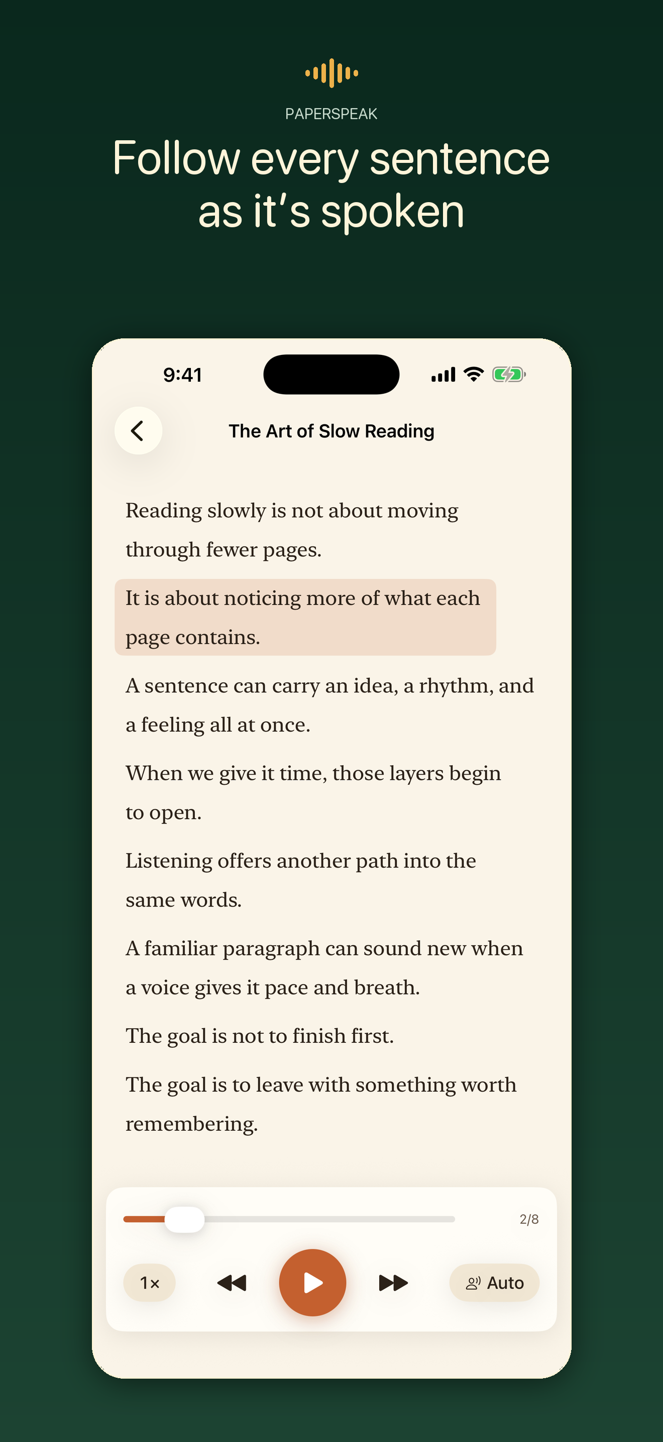 PaperSpeak screenshot 6