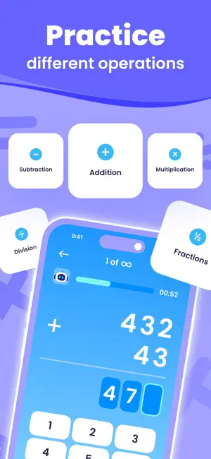 Numby - AI Math Learning Games screenshot 1