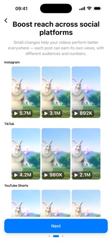 ClipBooster — Video Copy Maker iPhone screenshot