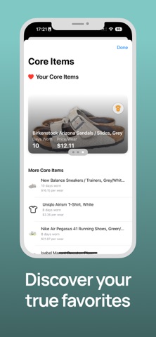 ClosetLog screenshot