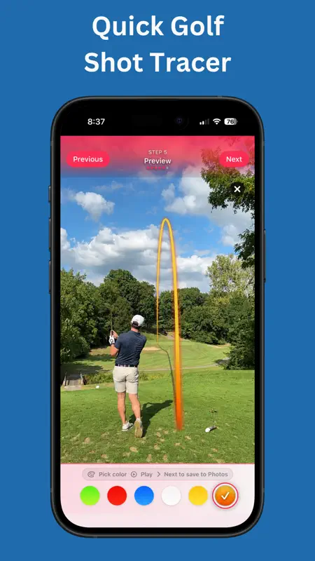 Golf GPS Range Finder: ForeFun screenshot 5 of 10
