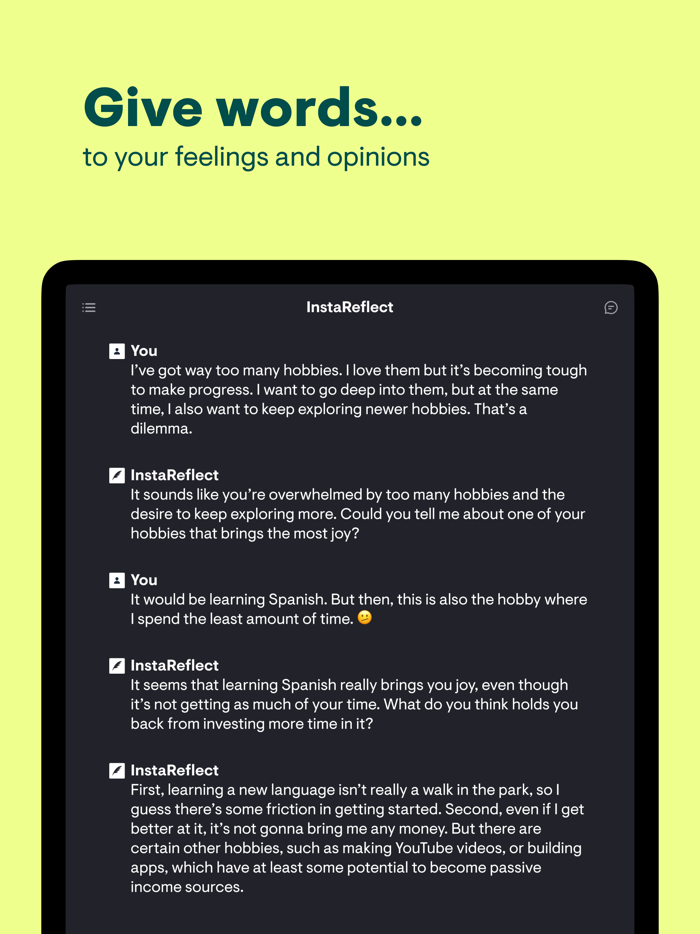 Wisdom Journal InstaReflect