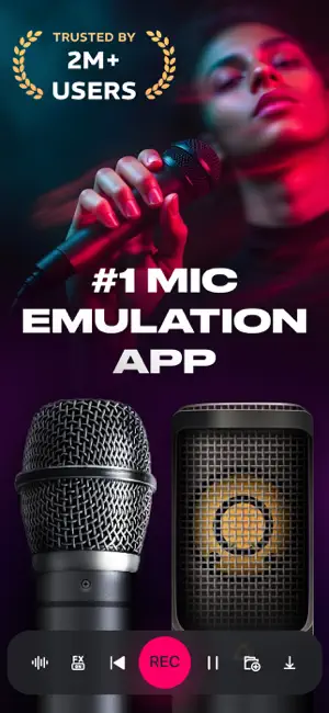 Microphone Live-Voice Recorder screenshot 1