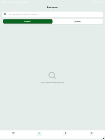 Contrata Já iPad screenshot