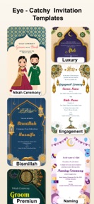 Muslim Invitation Card Maker screenshot