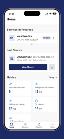 Mahle Connect iPhone screenshot