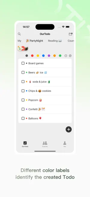 OurTodo: Shared Grocery Lists screenshot 1