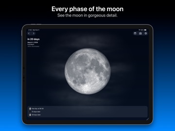 Mooncast iPad screenshot