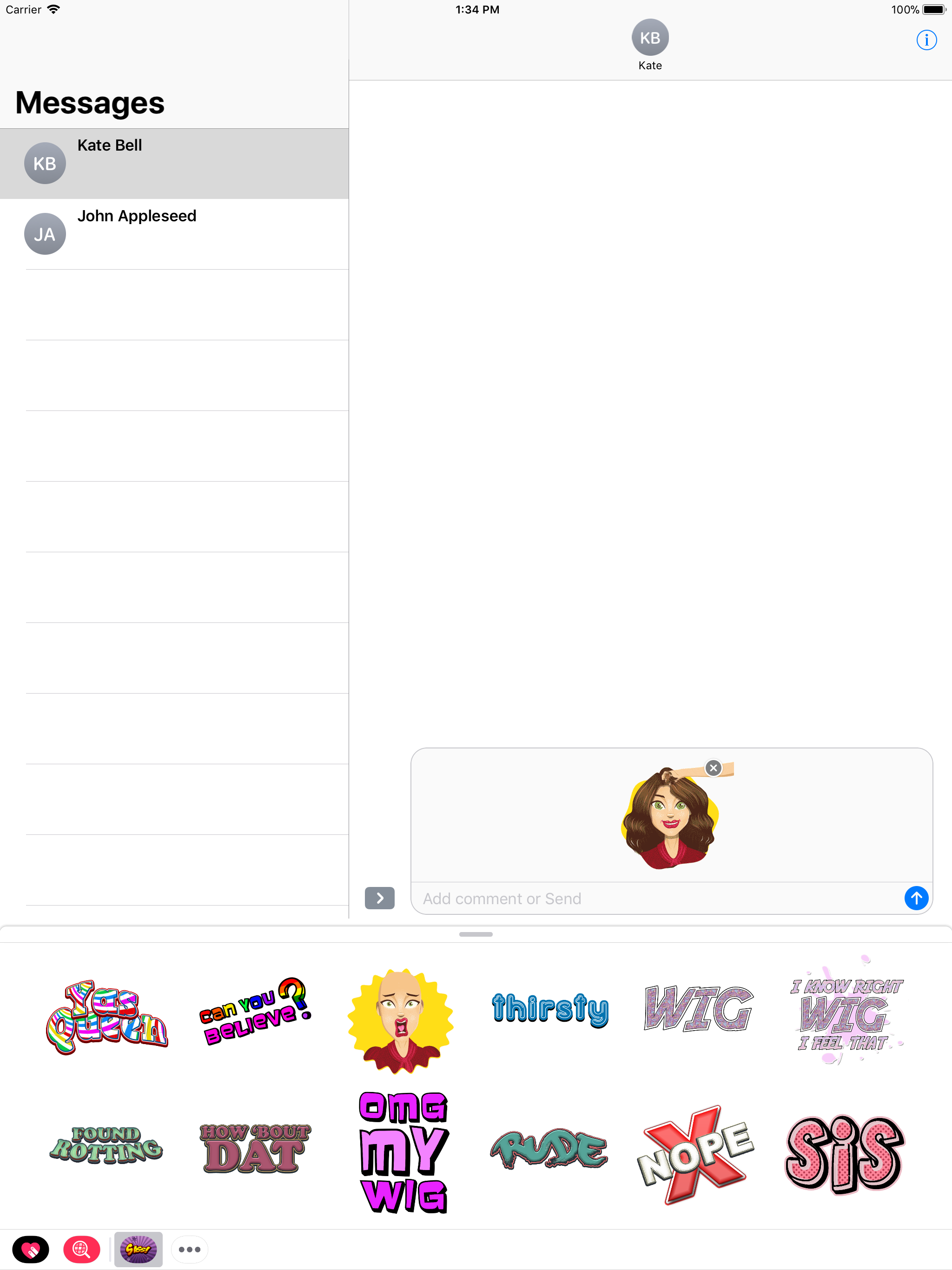 Sass Stickers