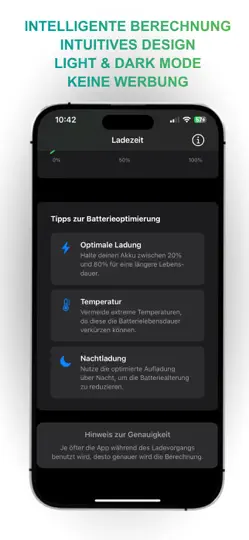 Screenshot von Ladezeit - Akku Countdown auf dem iPhone 3