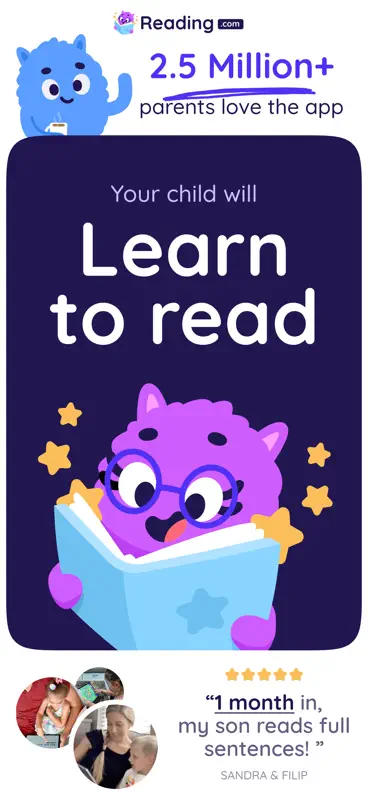 Learn to Read - Reading.com screenshot 1 of 8