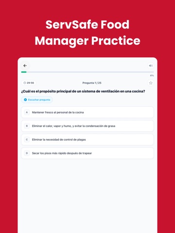 ServSafe Coach: Food Exam Prep iPad screenshot