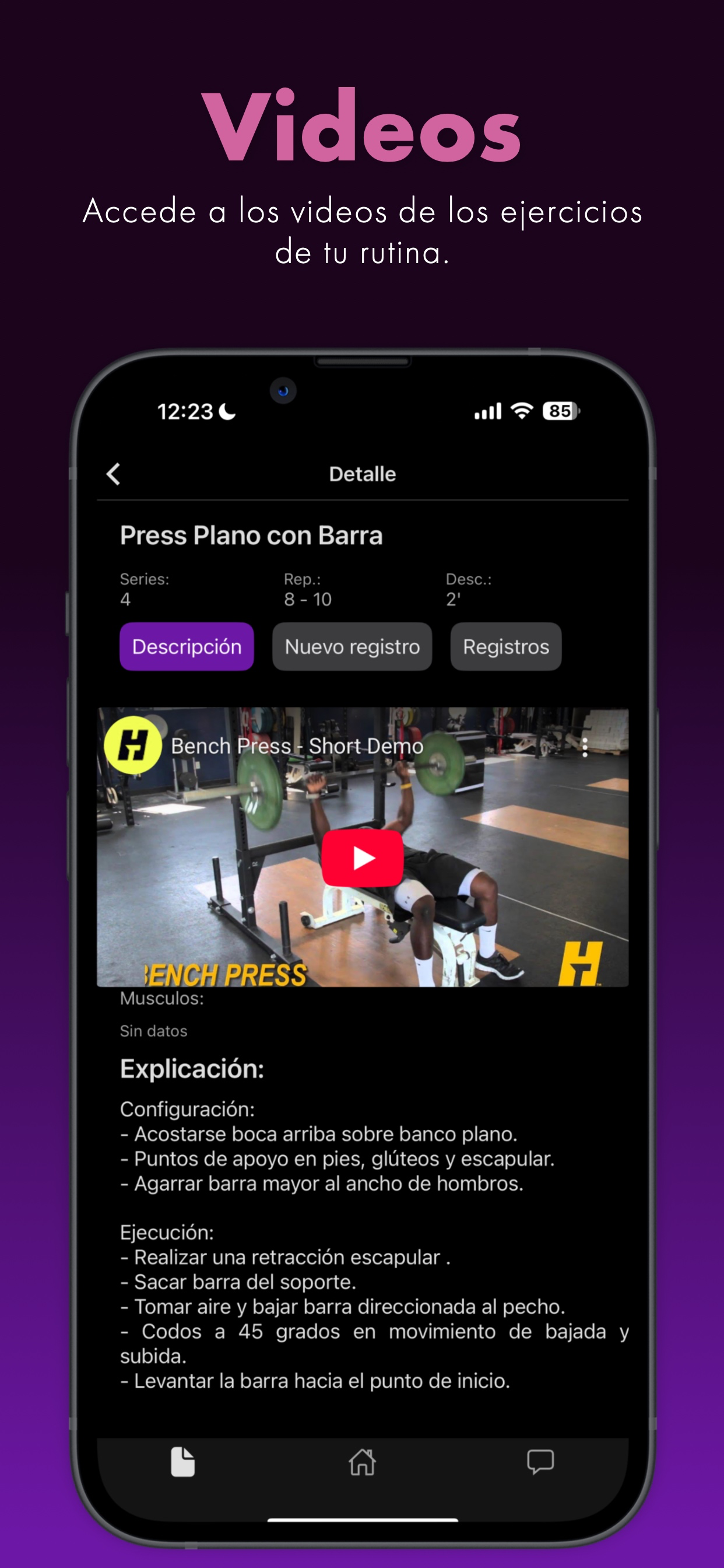 GYM DE CHICAS
