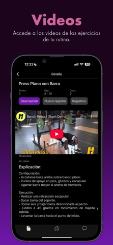 GYM DE CHICAS screenshot