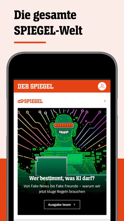 Screenshot 3 di 6 di DER SPIEGEL - Nachrichten