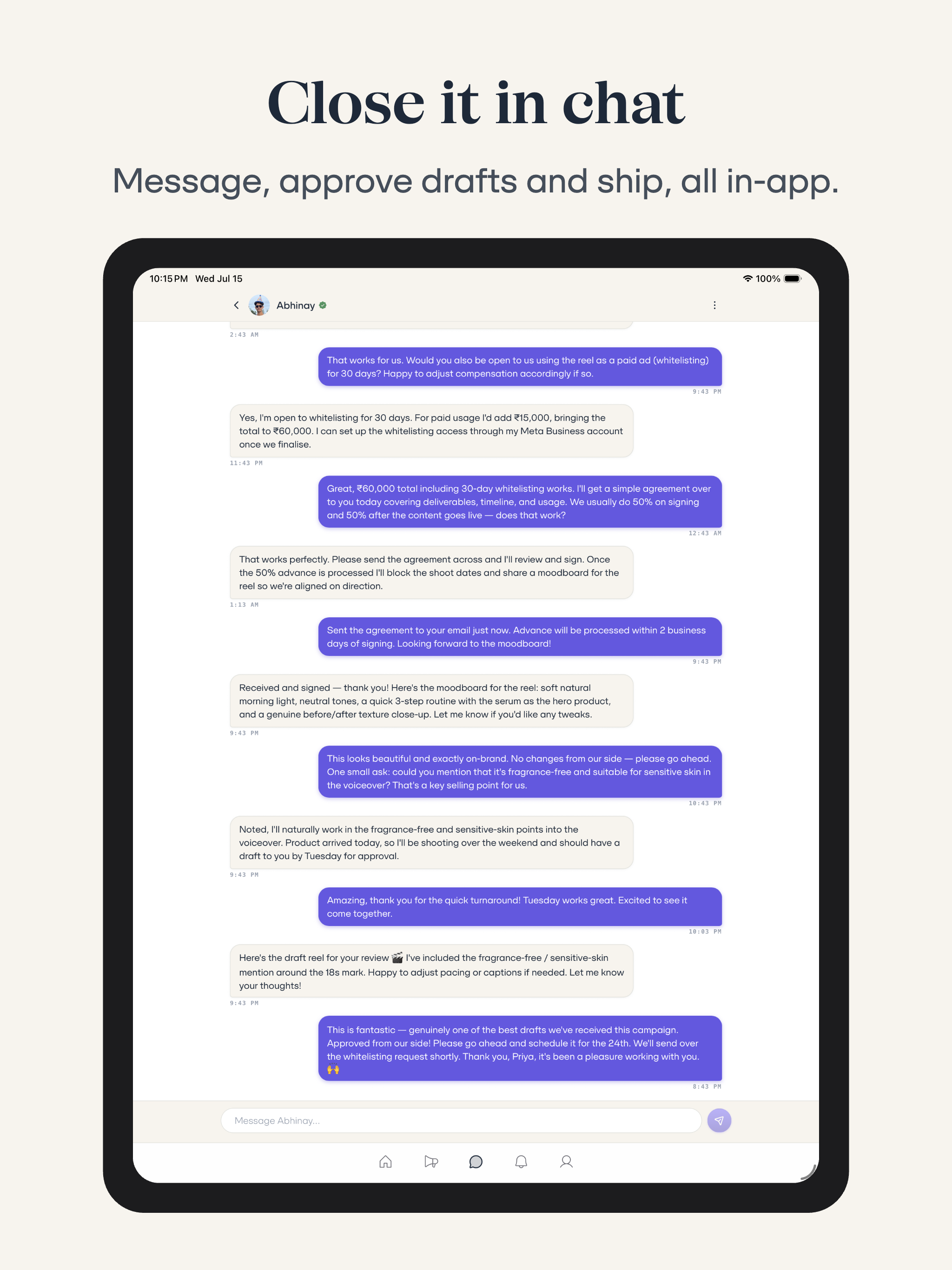 Sociocube: Creators & Collabs screenshot 18