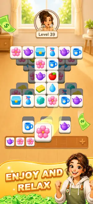 Home Tile: Match 3 screenshot 1