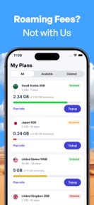 eSIM70 - eSIM For Travel Data screenshot