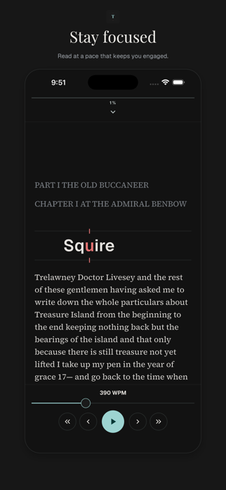 Tempo: Focus Reader Screenshot 1 of 4