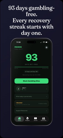 Recovo: Quit Gambling & Block screenshot