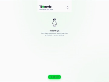 Tjommie iPad screenshot