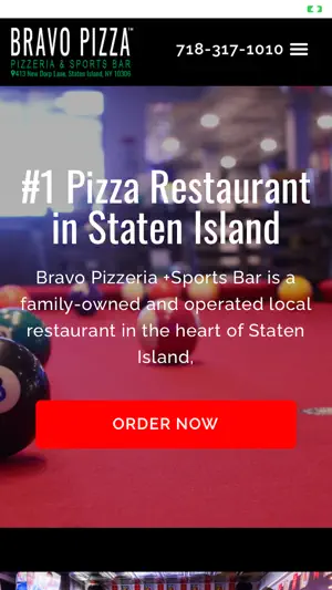 Bravo Pizza - Sports Bar screenshot 2