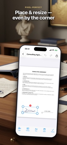 Sign Documents: PDF Signatures iPhone screenshot
