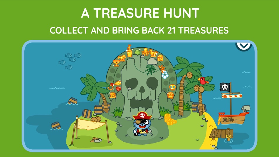 #2. Pango Pirate: Adventure Game (iOS) Av: Studio Pango