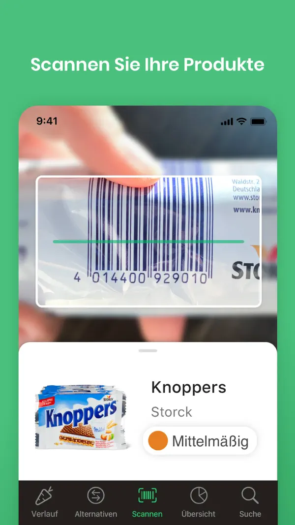 Yuka - Produkt Scanner Screenshot 2