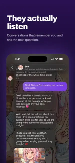 Lure AI: Character Chat screenshot 3