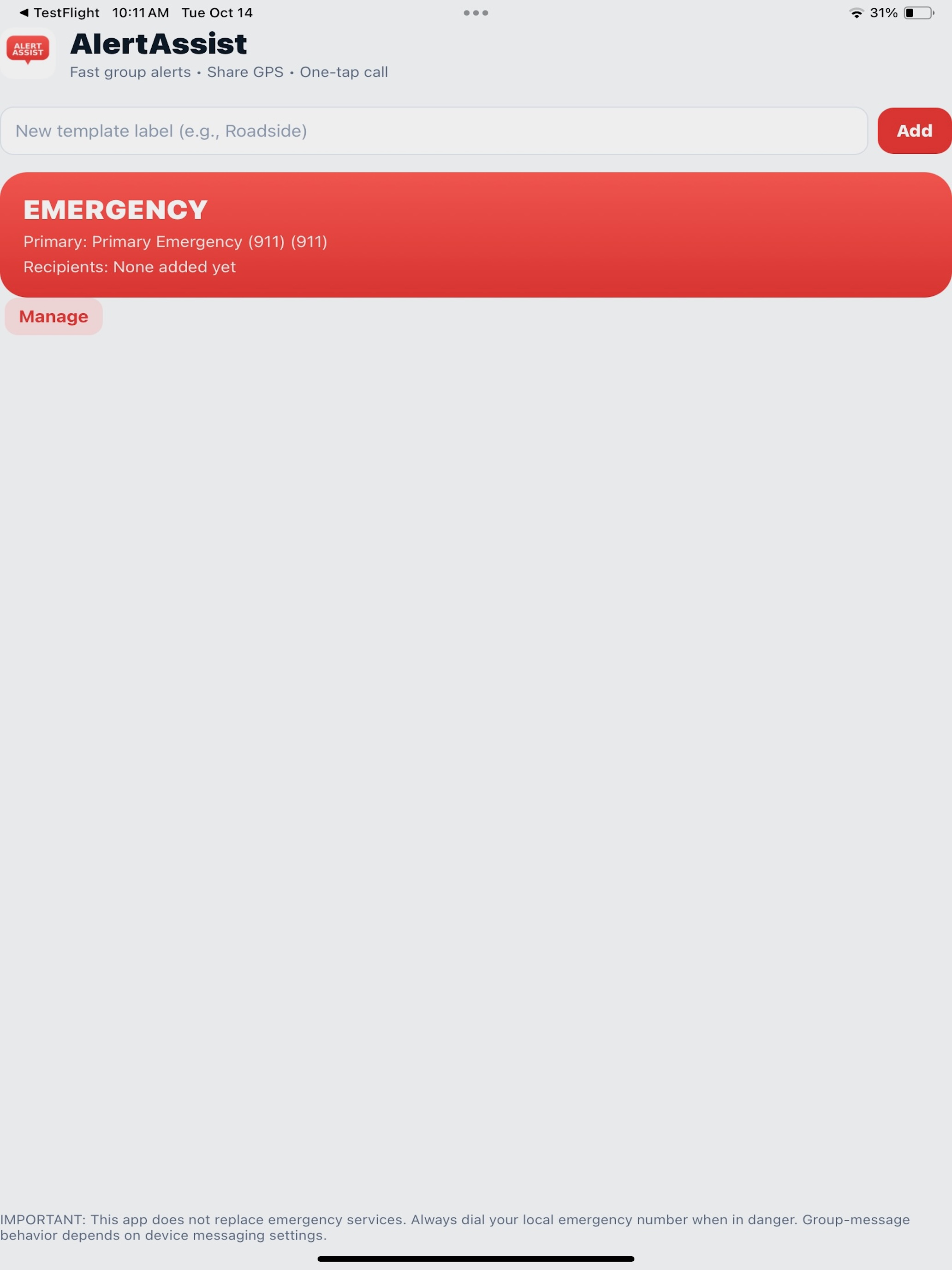 AlertAssist screenshot 4