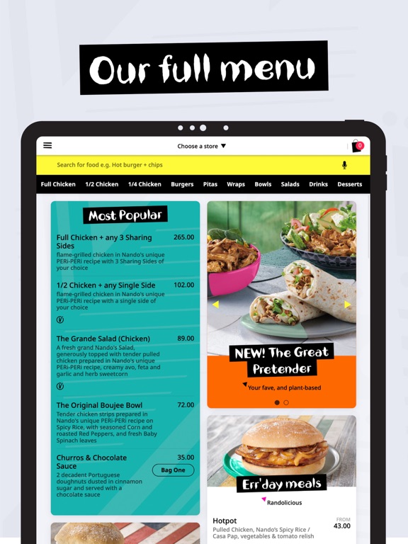 Screenshot #6 pour Nando’s SA – Food Order