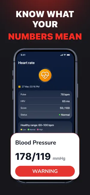 Heart Rate Monitor | Pulse Log screenshot 3