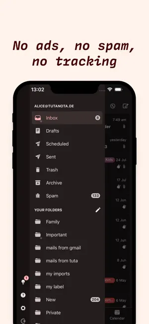 Tuta Mail: Secure Email screenshot 5