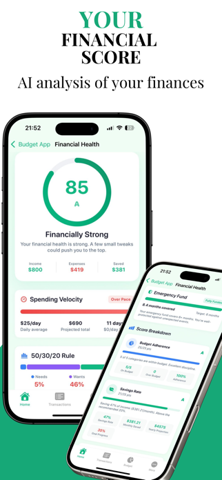 DailyBudget: Expense Tracker Screenshot 4 of 5