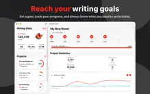 Writing Tracker · Word Count iPhone image 1