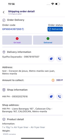 GPX Shipper screenshot