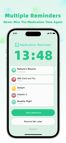 Health tracker- VitalCare+ iPhone screenshot