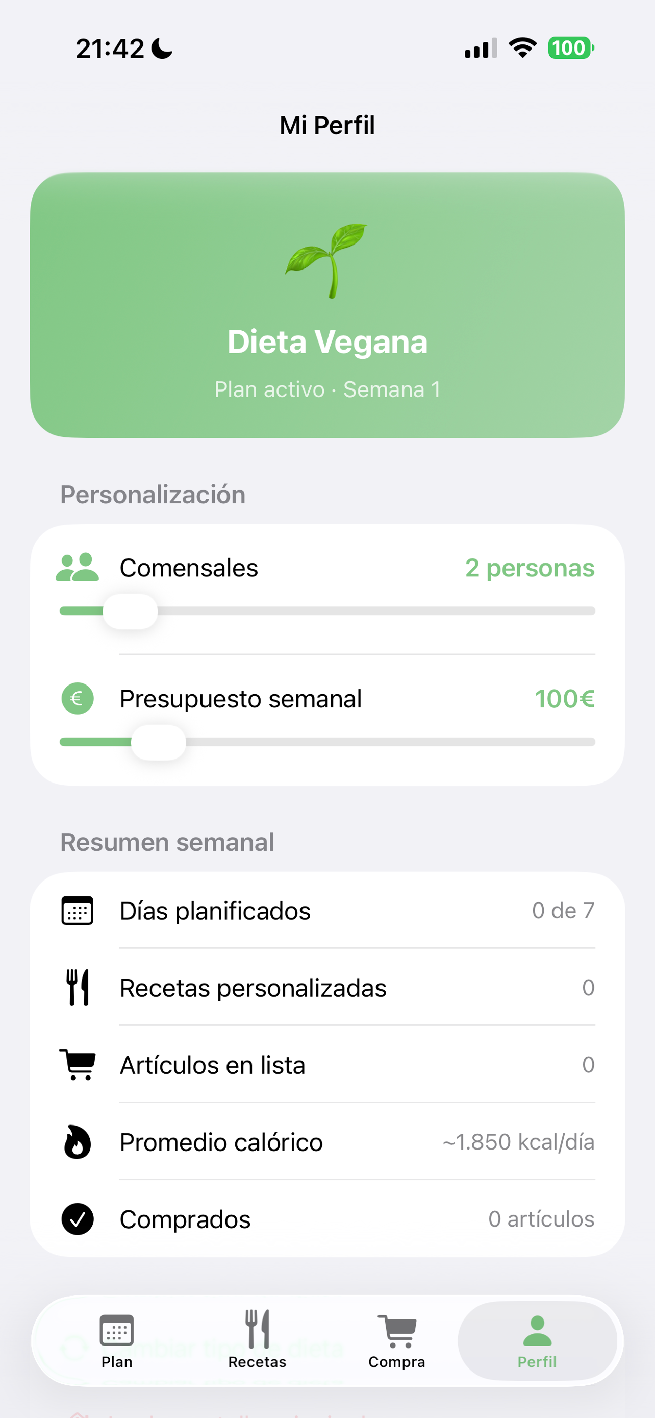 NutriPlanDaily screenshot 4