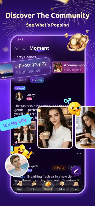 Tala – Group Chat & Party screenshot 3 of 6