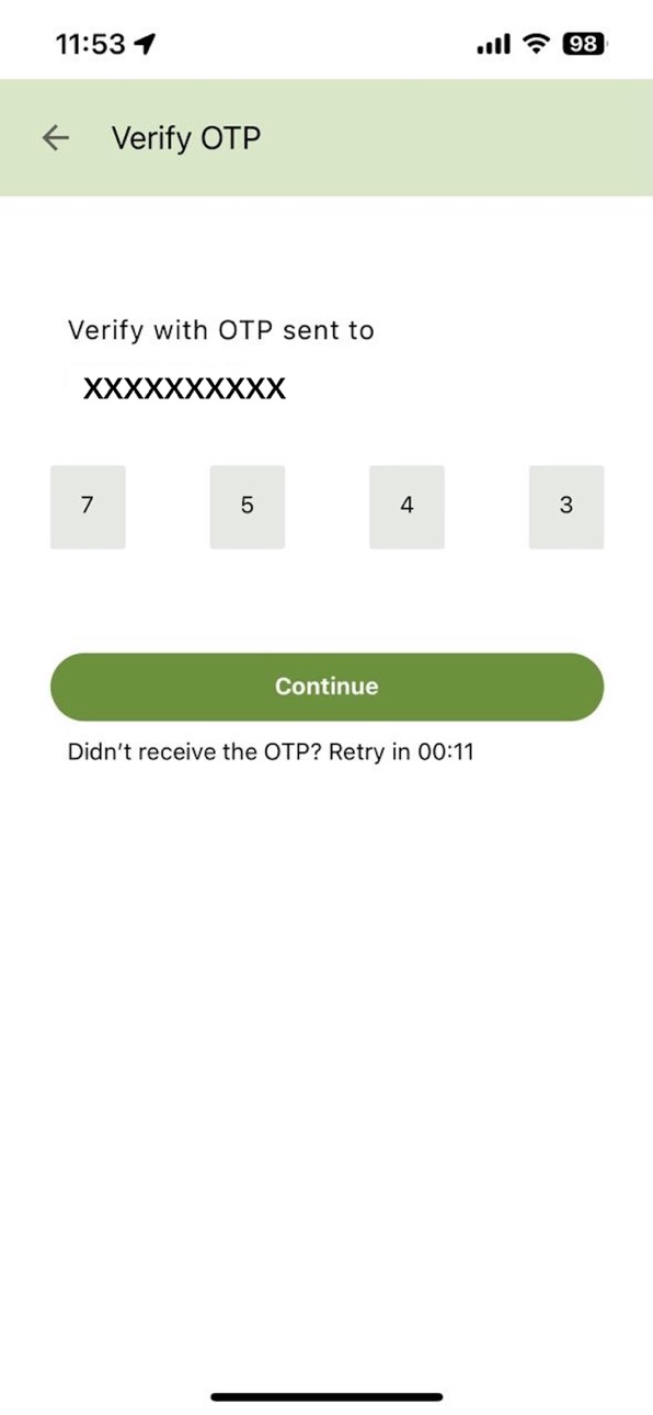 iPhone screenshot
