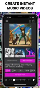 AI Music Video Generator MAIVE screenshot #3 for iPhone