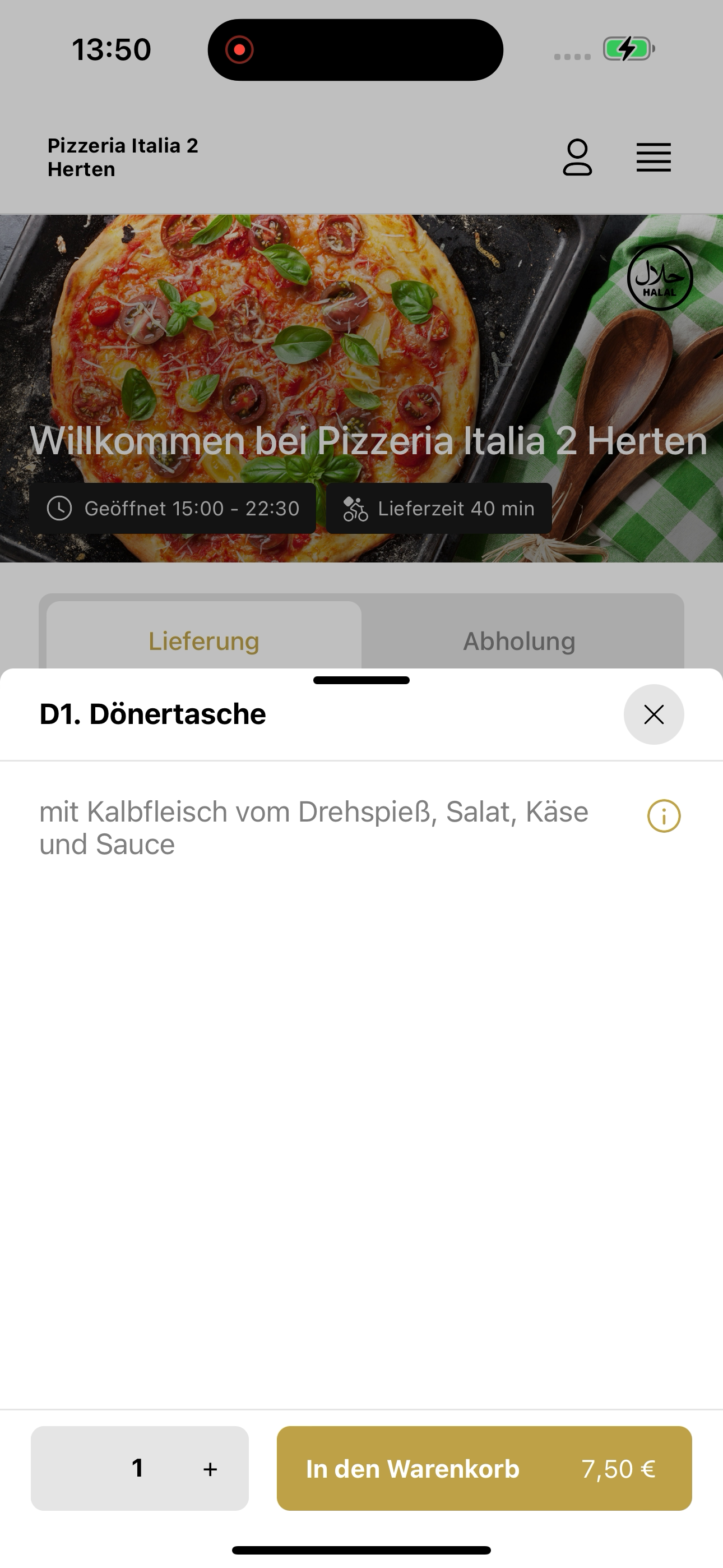 Pizzeria Italia 2 Herten DE screenshot 5