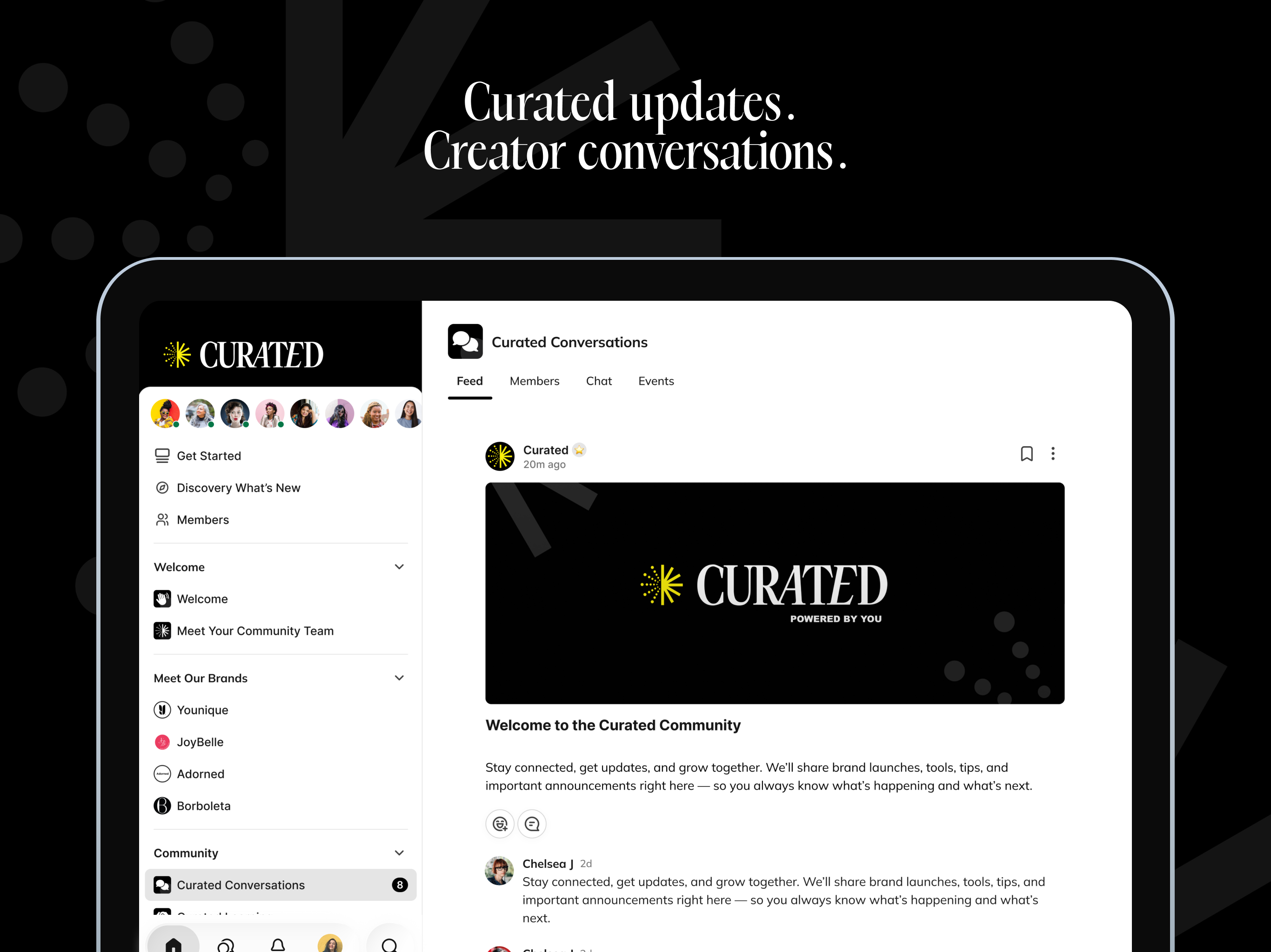 CURATED CONNECT screenshot 5