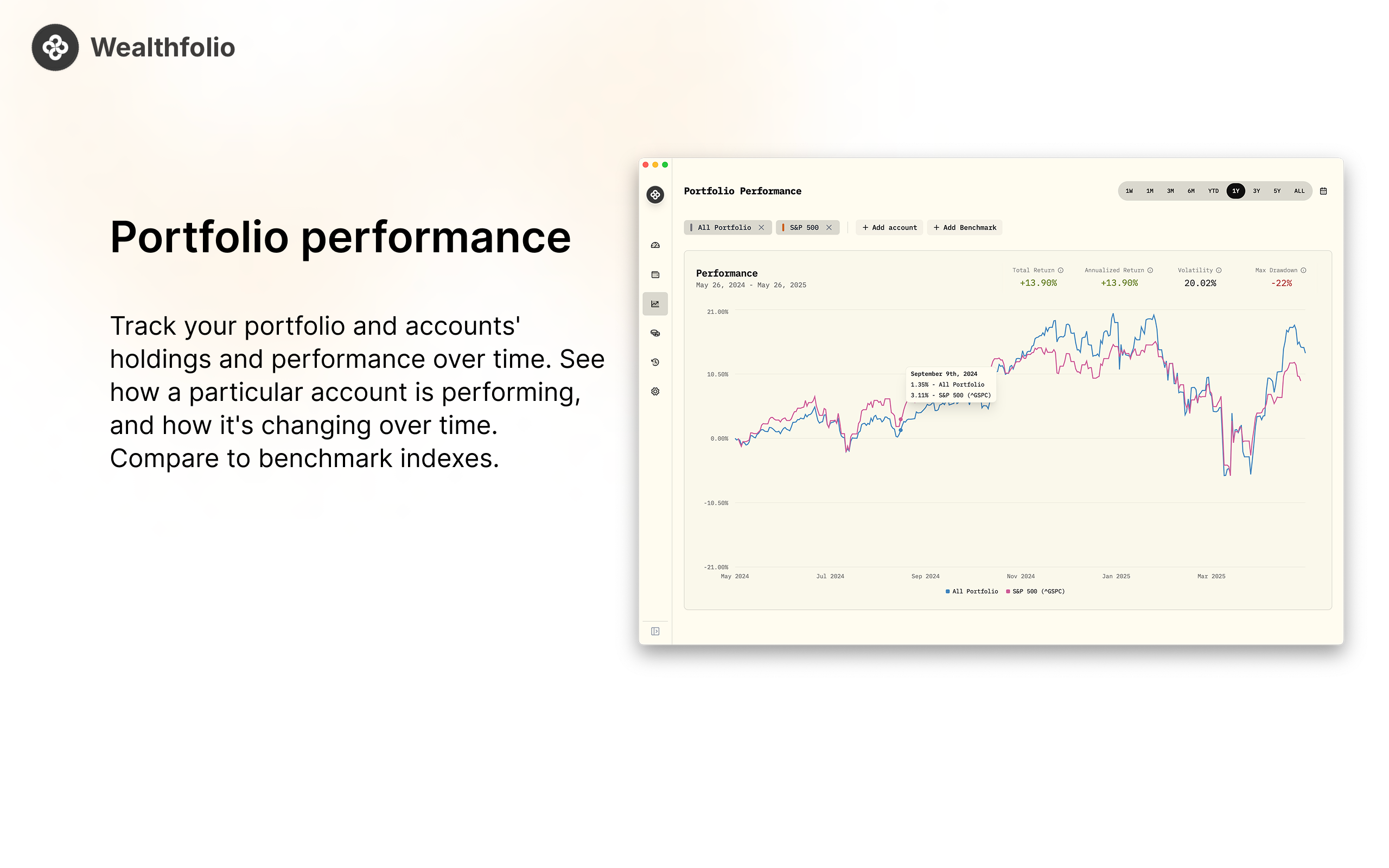 Wealthfolio: Private Finance