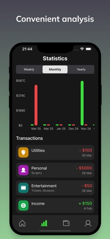 Money Tracker : BudgetLog Screenshot 4 of 7